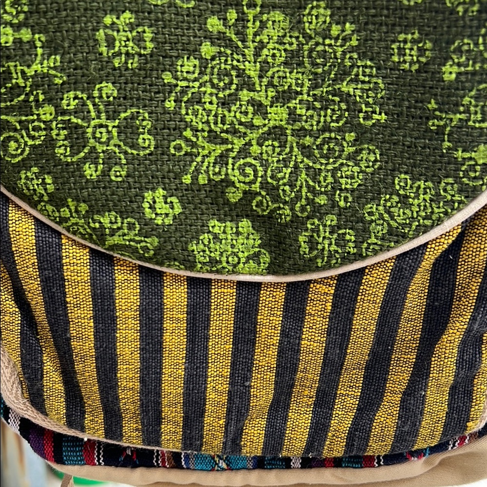 Multicolor Patterned Backpack By Himalayan New Ne… - image 3